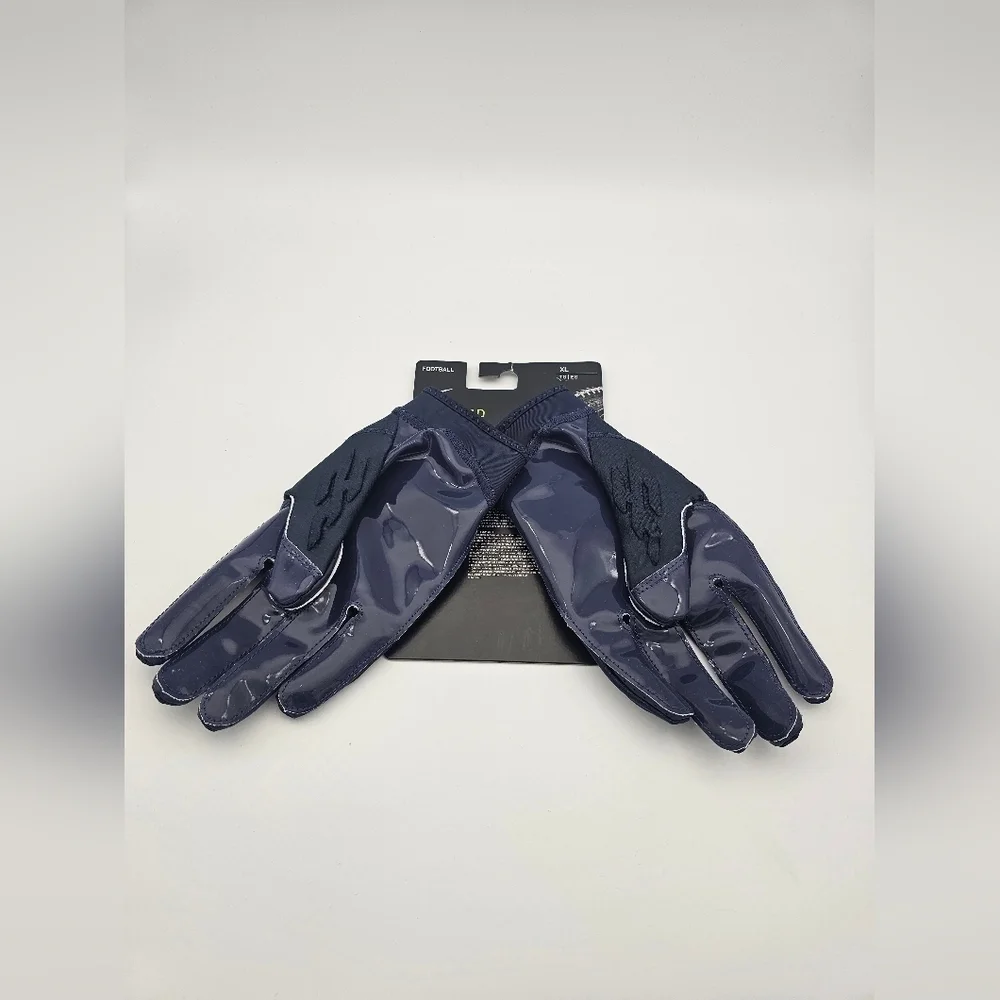 Nike Superbad 6.0 Padded Football Receiver Gloves Navy Size 4XL